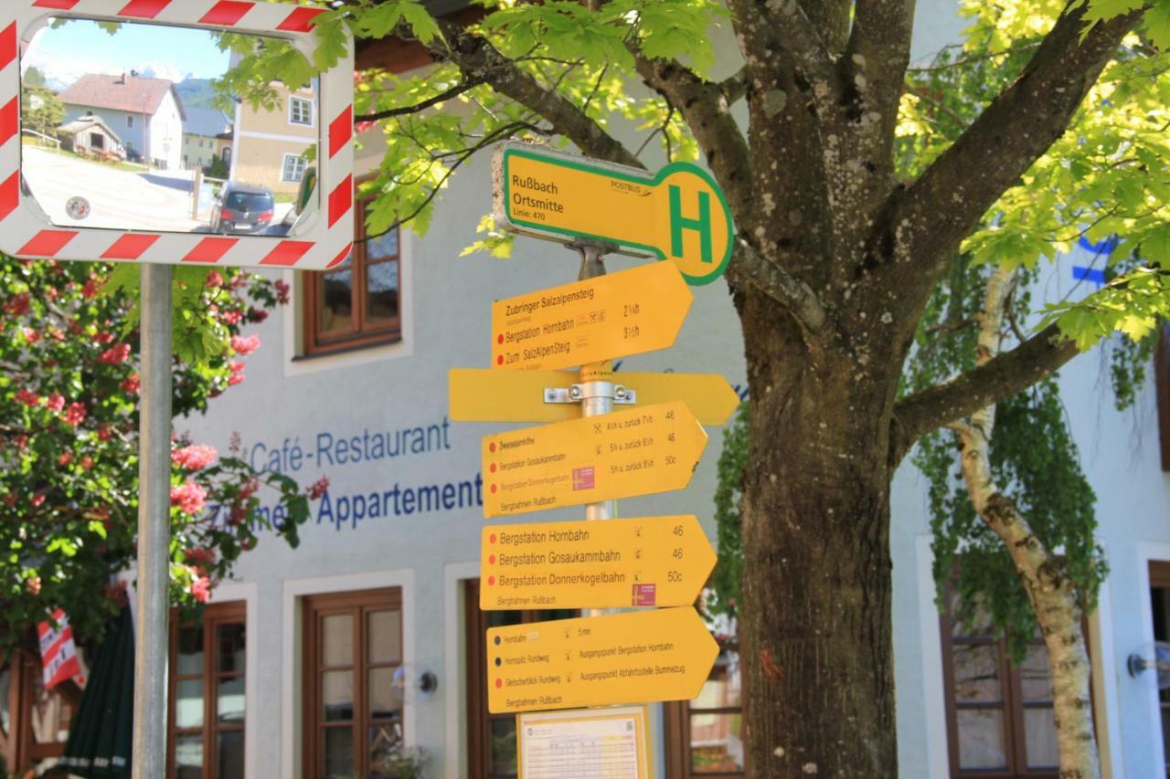 Apartments Gamsfeld Russbach am Pass Gschutt Εξωτερικό φωτογραφία